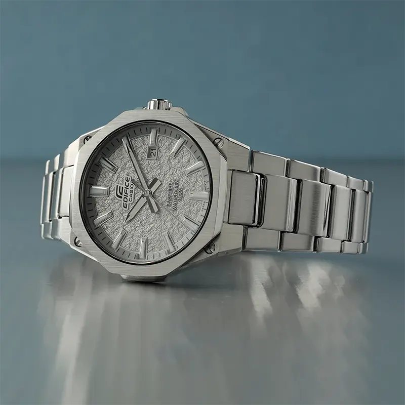 Casio Edifice Slim Line Textured Dial Men's Watch- EFR-S108DE-8AV
